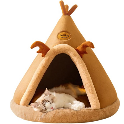 Lit Tente pour Animaux QuickWarm | Doux, Confort Instantané