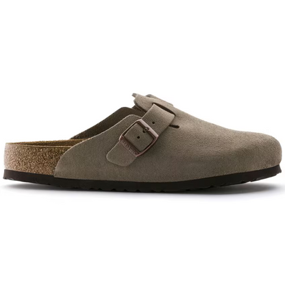 Boston Suède | Lit de pied souple Taupe