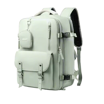 FemPack Élégance Vert Clair | Sac à Dos étanche de Grande Capacité