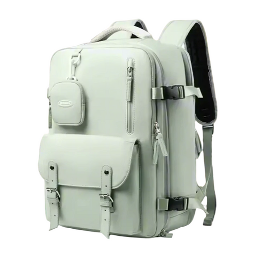 FemPack Élégance Vert Clair | Sac à Dos étanche de Grande Capacité