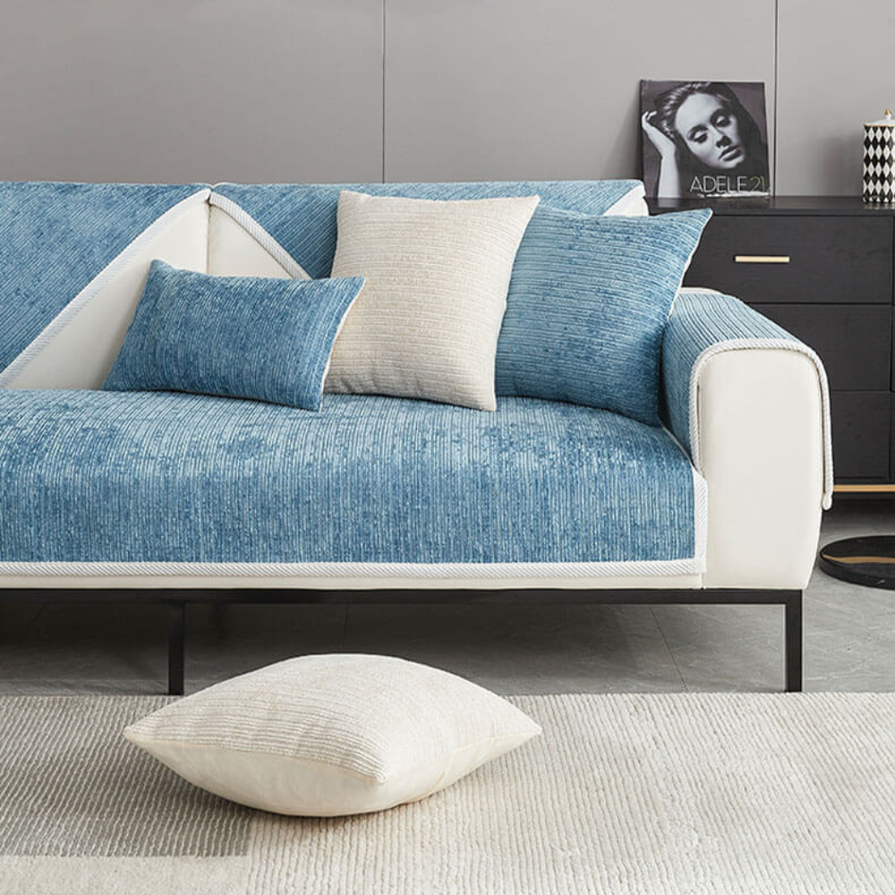 Bleu / Coussin：45 x 45cm(1pc)