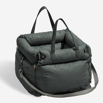 Siège Auto pour Animaux en Similicuir | Voyage Sûr et Élégant