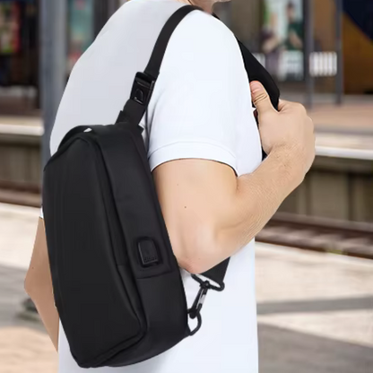Sac Bandoulière pour Hommes Noir | Pour le travail et les activités de plein air
