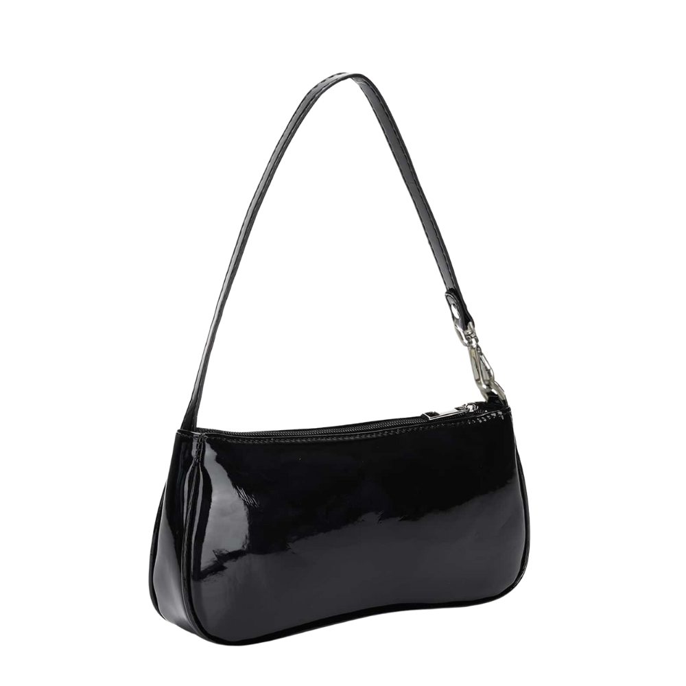 Sac à Main Élégant Brillant Baguette | Sac d’Épaule Léger, Brillant