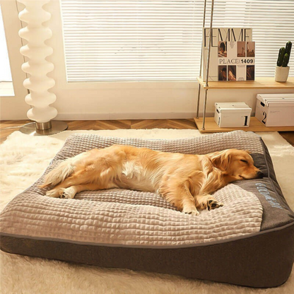 DreamRest Coussin Orthopédique pour Chien | Luxe Confort Apaisant pour Chien