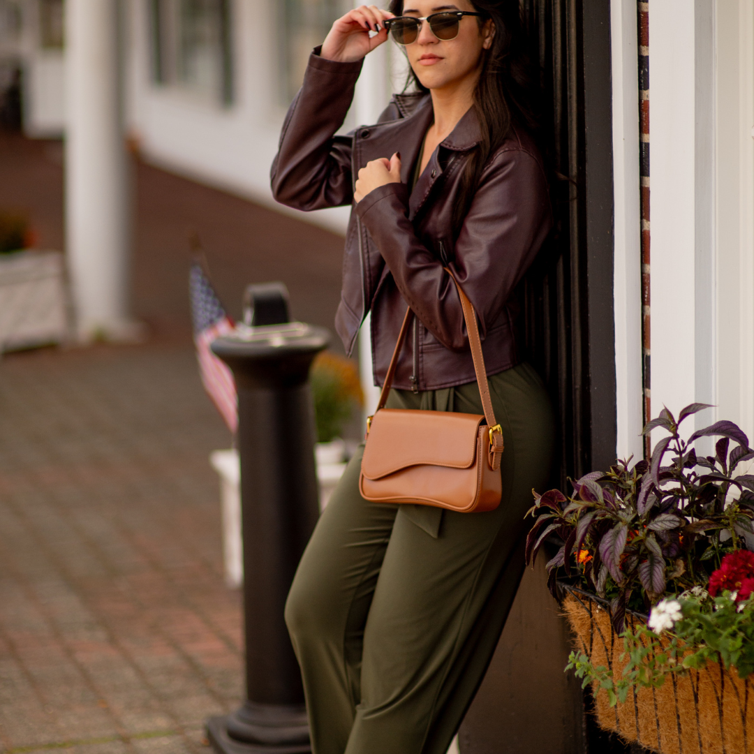 Jessy Petit Sac Bandoulière Femme Marron