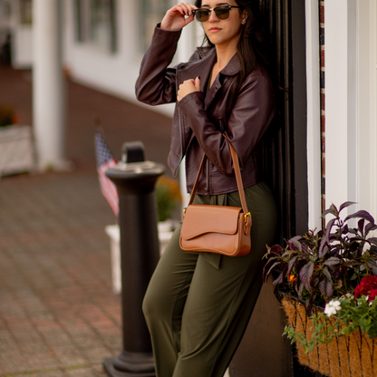 Jessy Petit Sac Bandoulière Femme Marron