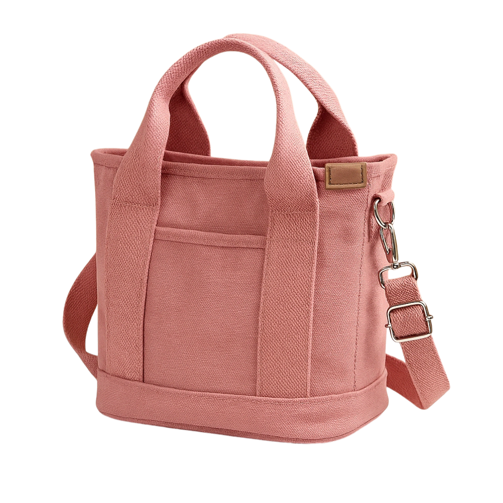 Sac Cabas Bandoulière en Toile | Multi-Poches, Spacieux