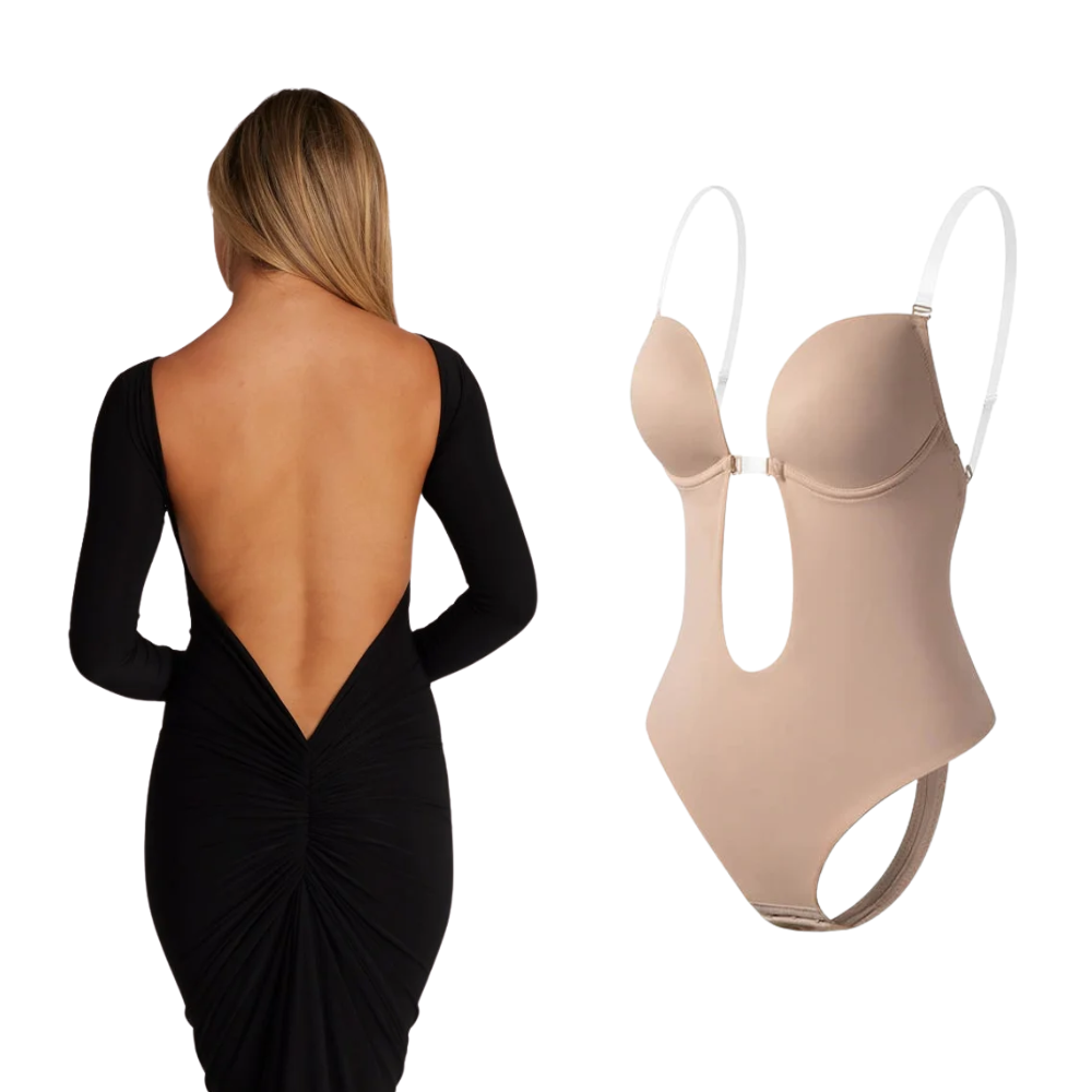 Body Gainant Soutien-Gorge Dos Nu V-Bas | Invisible, Confortable