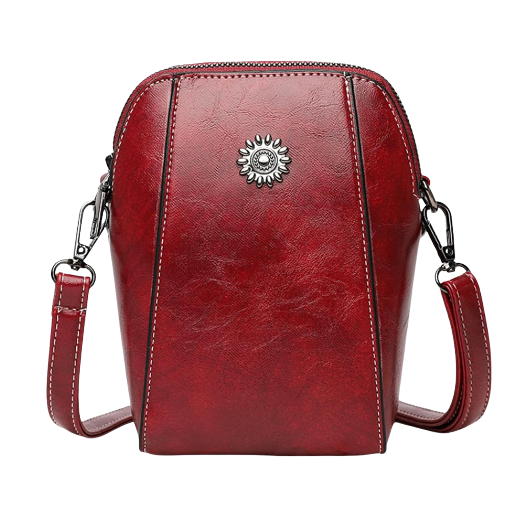 Sac Bandoulière Sling en Cuir PU | Élégant, Vintage