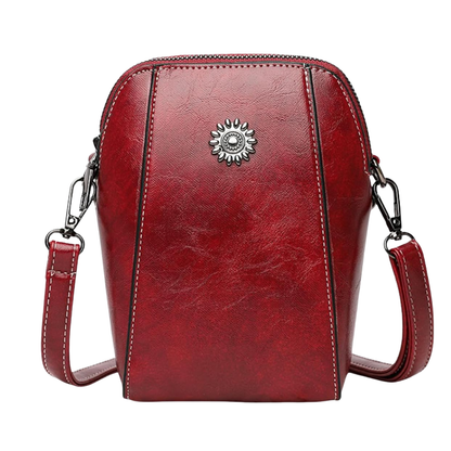 Sac Bandoulière Sling en Cuir PU | Élégant, Vintage