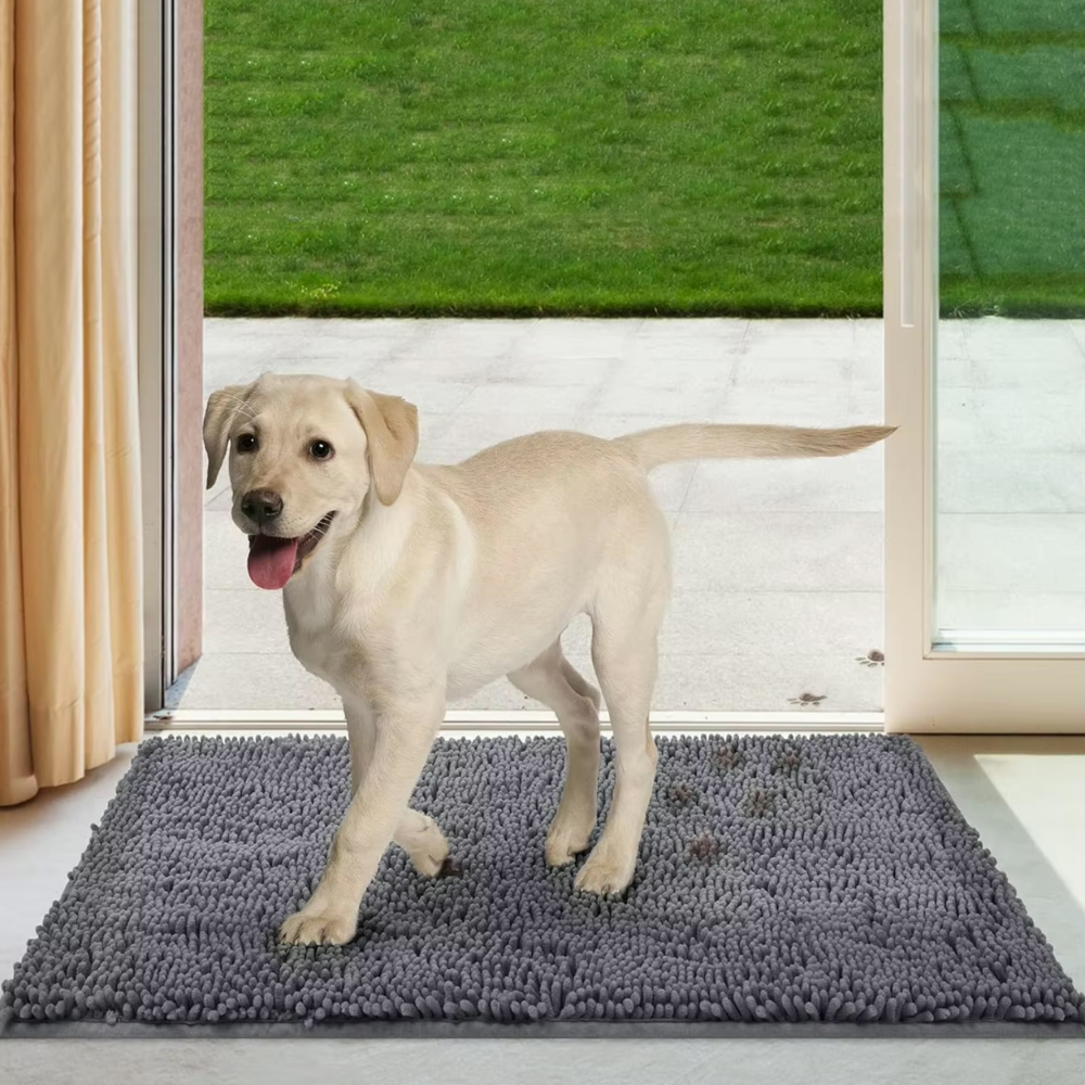 Tapis DryPaws pour Animaux | Ultra Absorbant, Séchage Rapide et Antidérapant