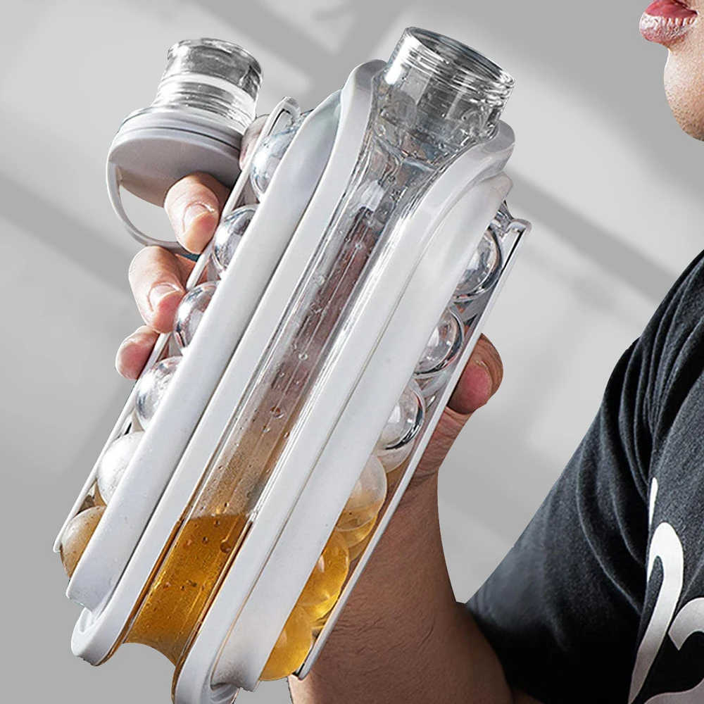 CoolSphere glaçon Silicone | Machine à glaçons dans une bouteille