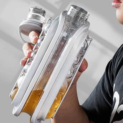 CoolSphere glaçon Silicone | Machine à glaçons dans une bouteille