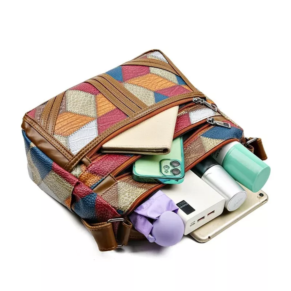 Sac Bandoulière Femme | Vintage en Similicuir Vegan