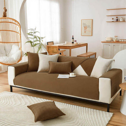 EcoShield Housse de Canapé Adaptée aux Animaux | Style Élégant, Imperméable