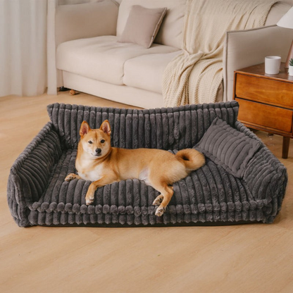 DreamPaws Lit Orthopédique pour Chien | Confort Doux et Lavable