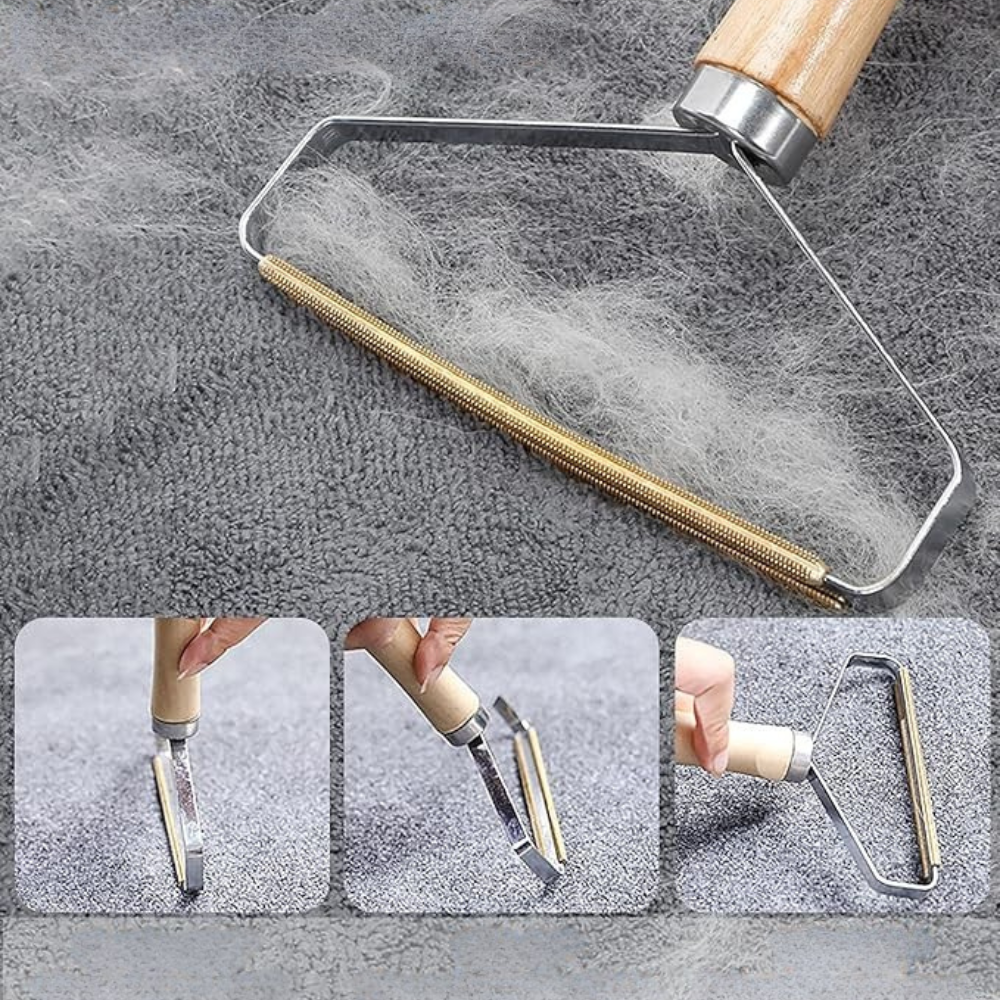 FurEase Rasoir Anti-Poils and Peluches – Réutilisable et Zéro Déchet