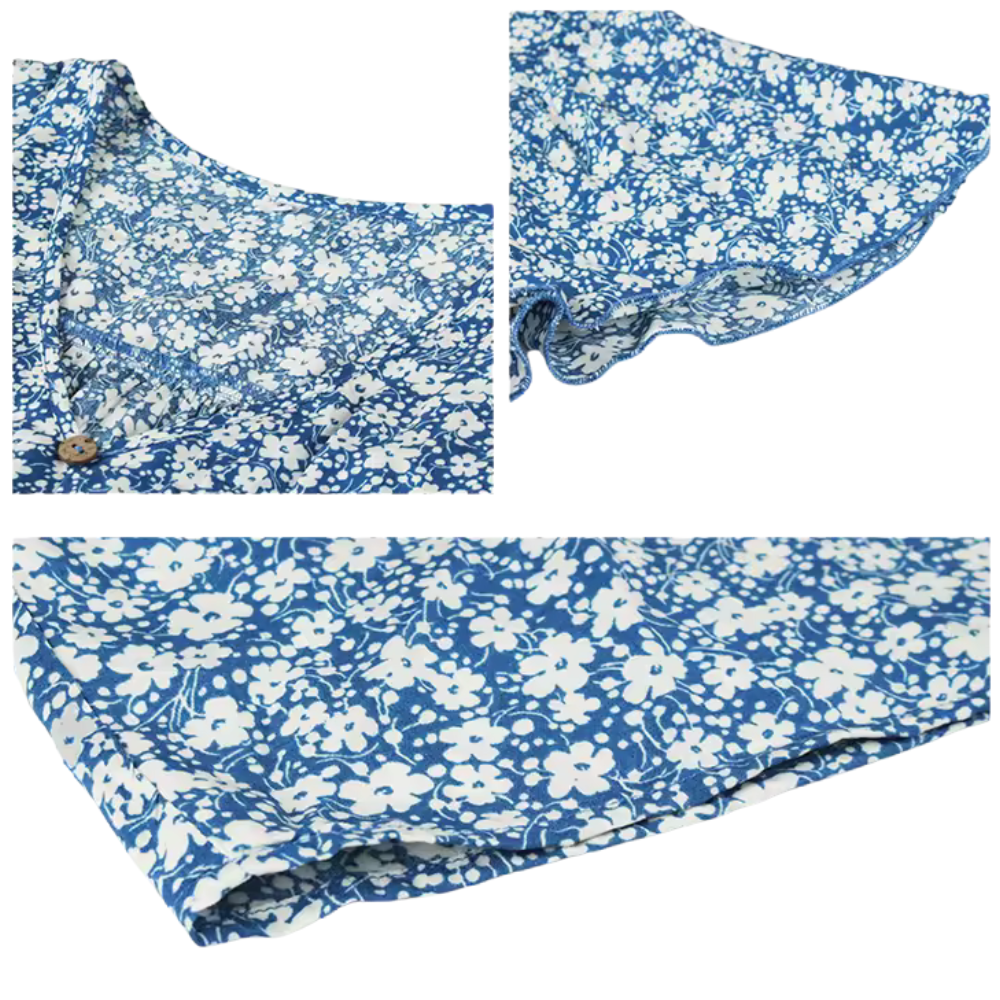 Robe d’Été RusticCharm | Style Fluide, Décontracté et Élégant