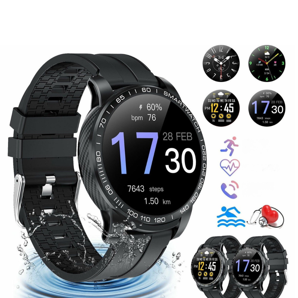 Montre Connectée Étanche pour Homme | Fitness & Santé