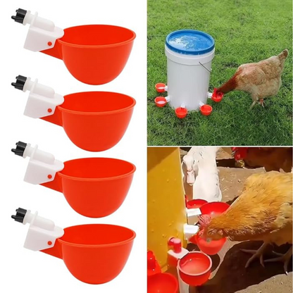 Automatique Abreuvoir Poules, Lot de 10 pièces | Système Propre à Remplissage