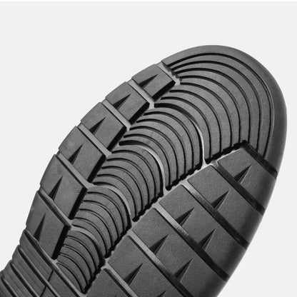 Mocassin orthopédique homme en cuir souple décontracté