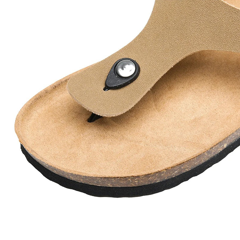 Tong orthopédique homme avec soutien ajustable