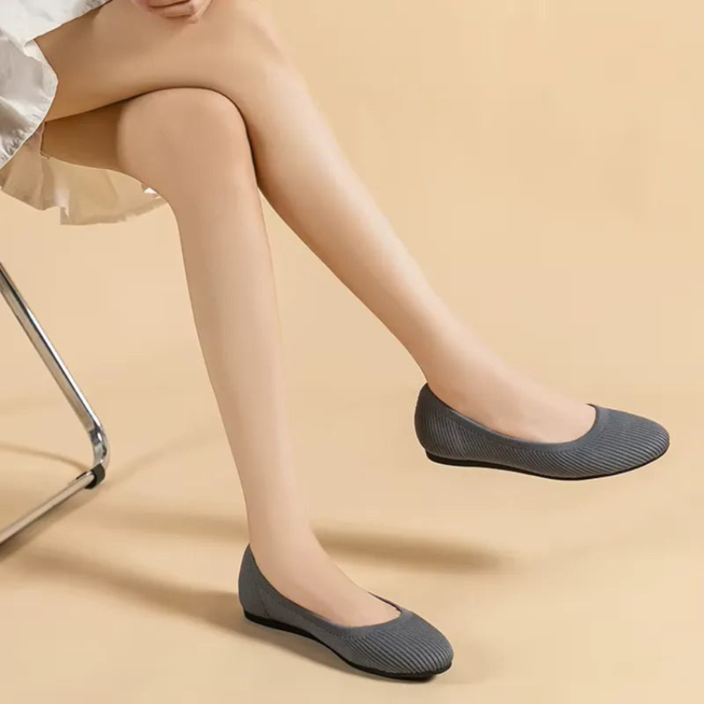 Ballerines StyleEase | Confort Antidérapant avec Soutien de Voûte