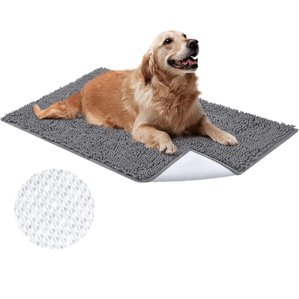 Tapis DryPaws pour Animaux | Ultra Absorbant, Séchage Rapide et Antidérapant