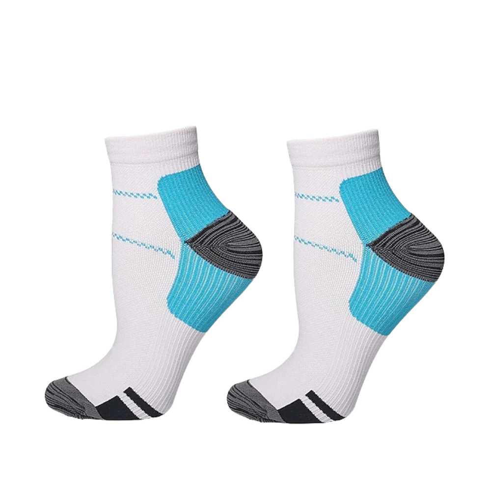 6 Paire + 6 Paire Offerte / Bleu Clair / 43 - 46