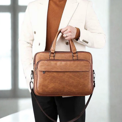 Sac Bandoulière Homme en Cuir Vegan | Élégant & Raffiné