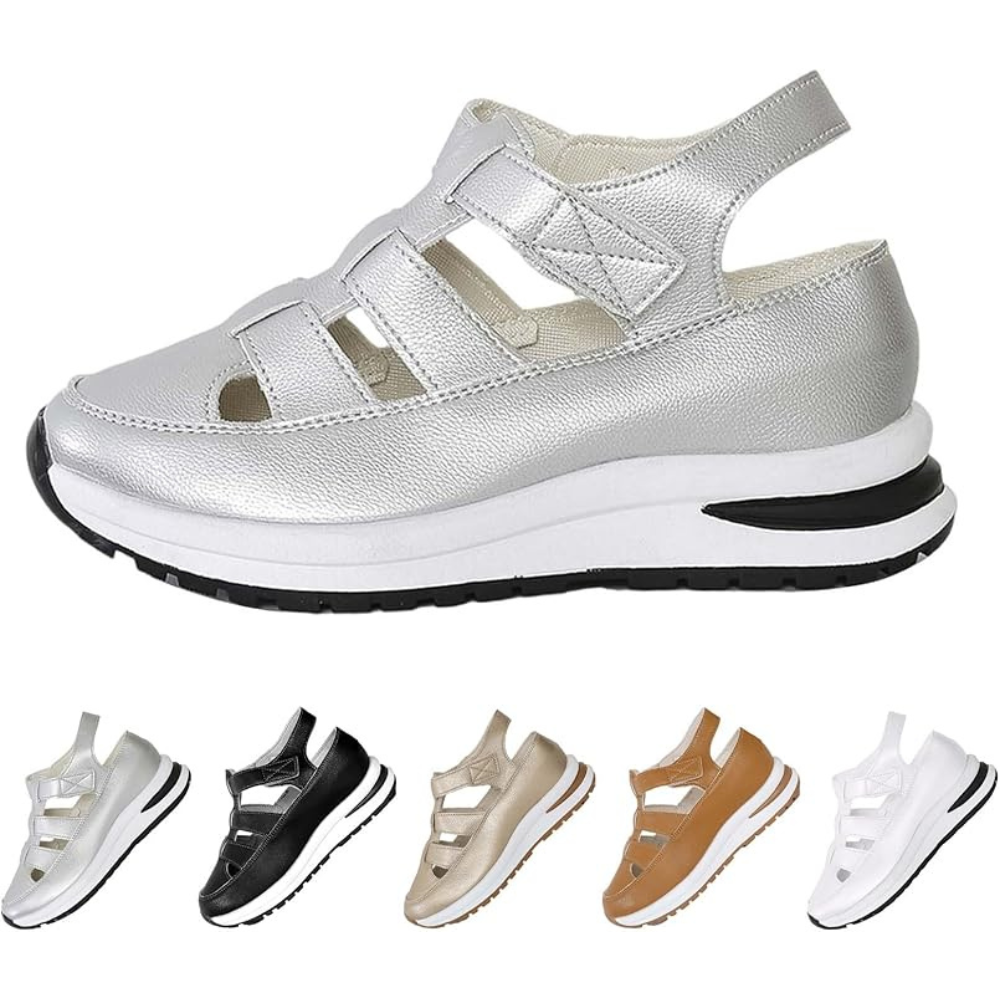 Sandales Compensées UrbanLift | Confort Léger et Soutien de Voûte