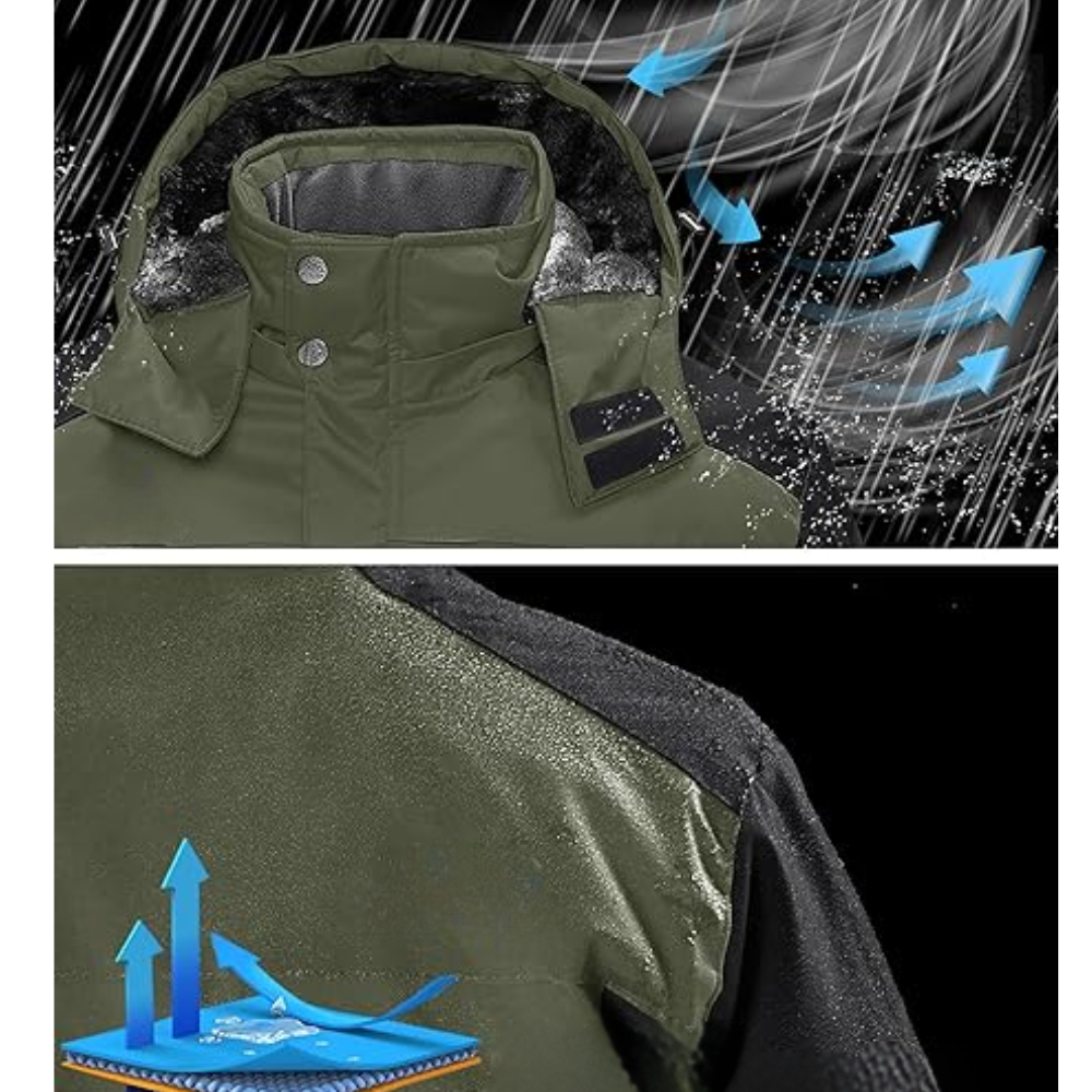 Monteclair - Veste de Ski à Capuche d’Hiver