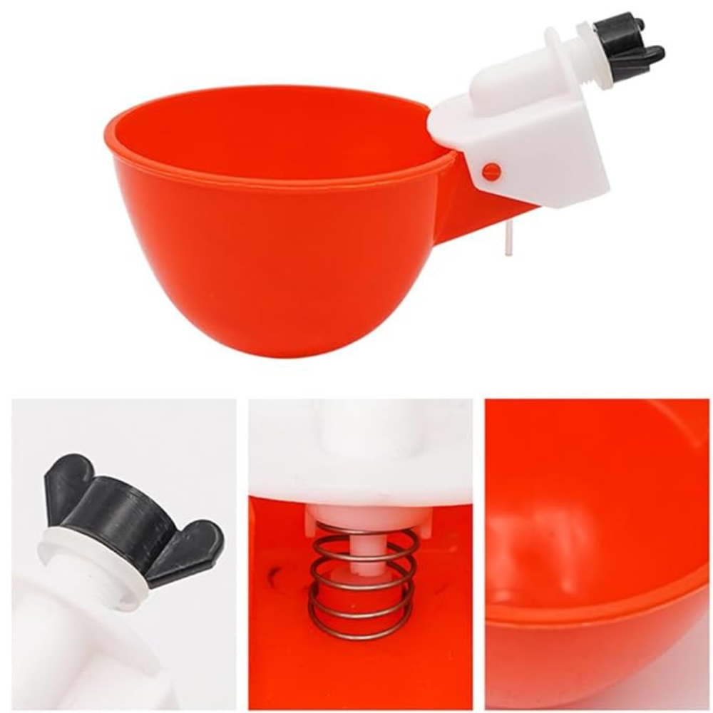 Automatique Abreuvoir Poules, Lot de 10 pièces | Système Propre à Remplissage
