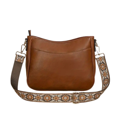 Sac Bandoulière En Cuir Végan Souple | Simple & Moderne