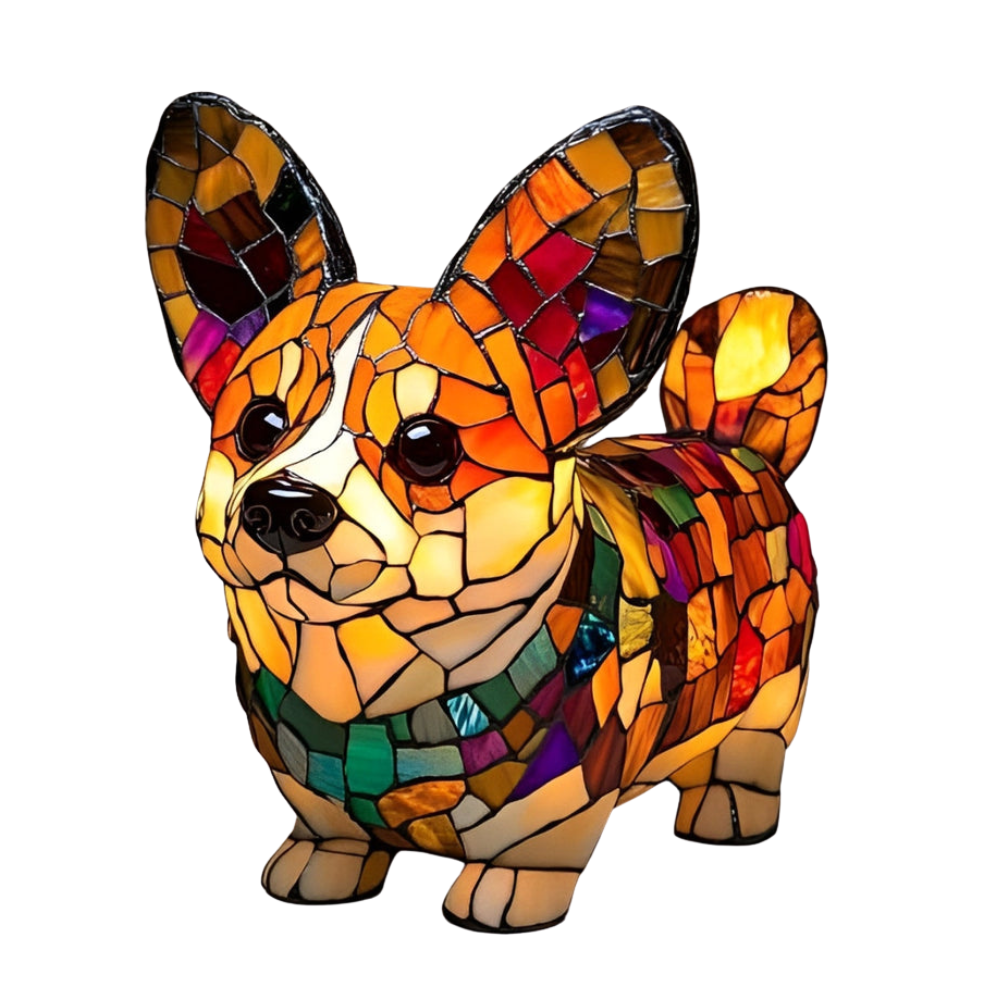 Lampe Souvenir Chien LED – Lumière Apaisante et Design Émotionnel