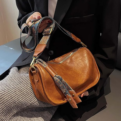 Sac Bandoulière Compact Élégant en Cuir PU | Léger et Stylé
