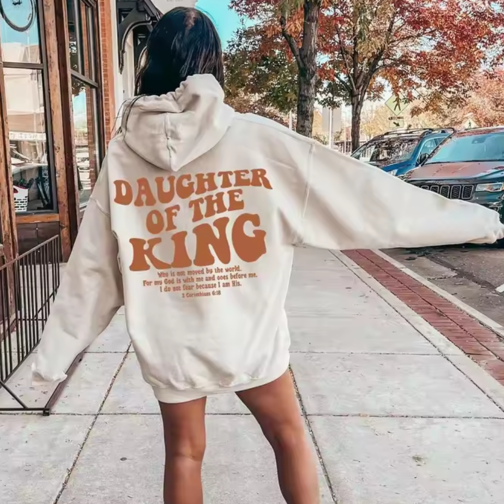 Ophélie - Pull Oversize à Capuche