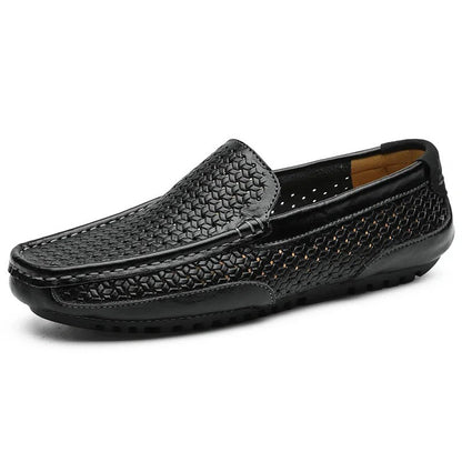 Mocassin orthopédique homme ajouré respirant