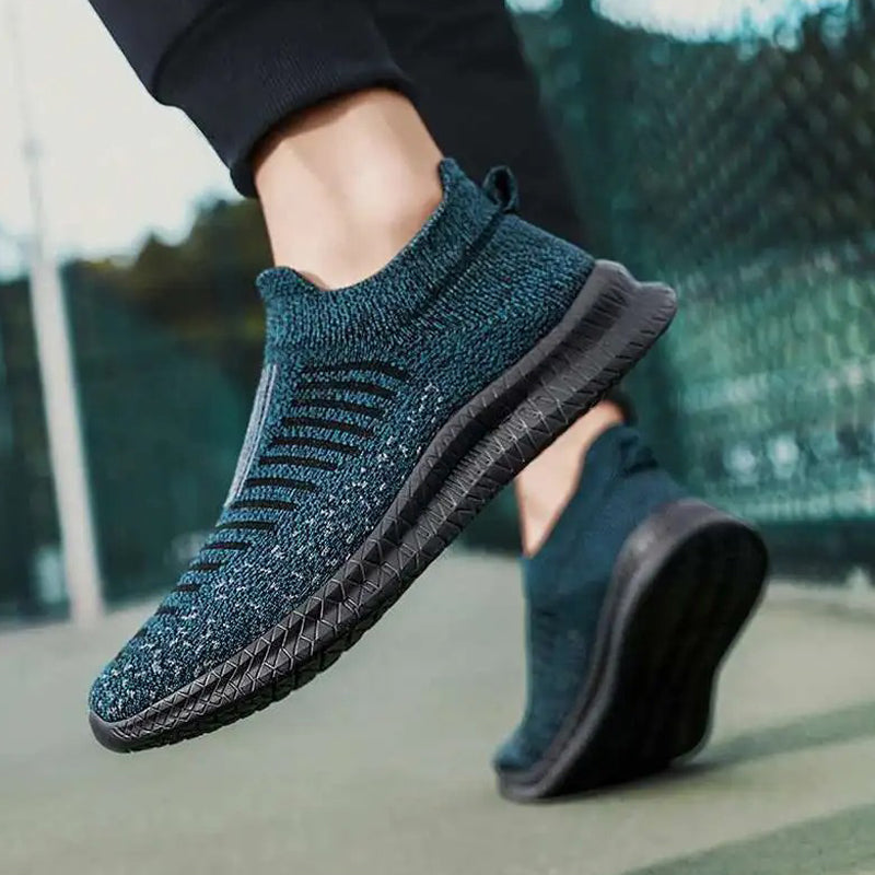 ConfortFlex – Chaussure orthopédique homme sans lacets respirante avec semelle ergonomique