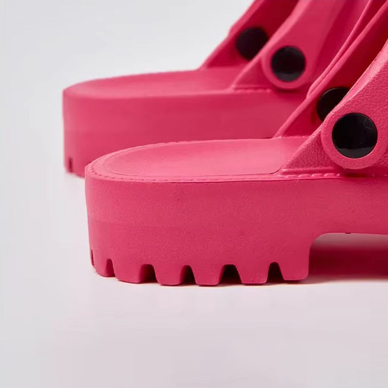 Sabot orthopédique femme à plateforme antidérapante