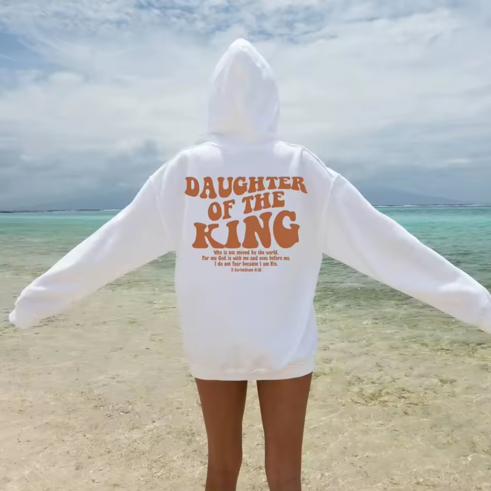 Ophélie - Pull Oversize à Capuche