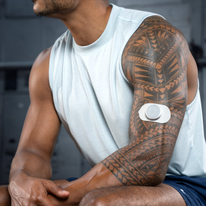 Mini Masseur EMS TENS Sans Fil | Récupération Musculaire, Soulagement Douleur