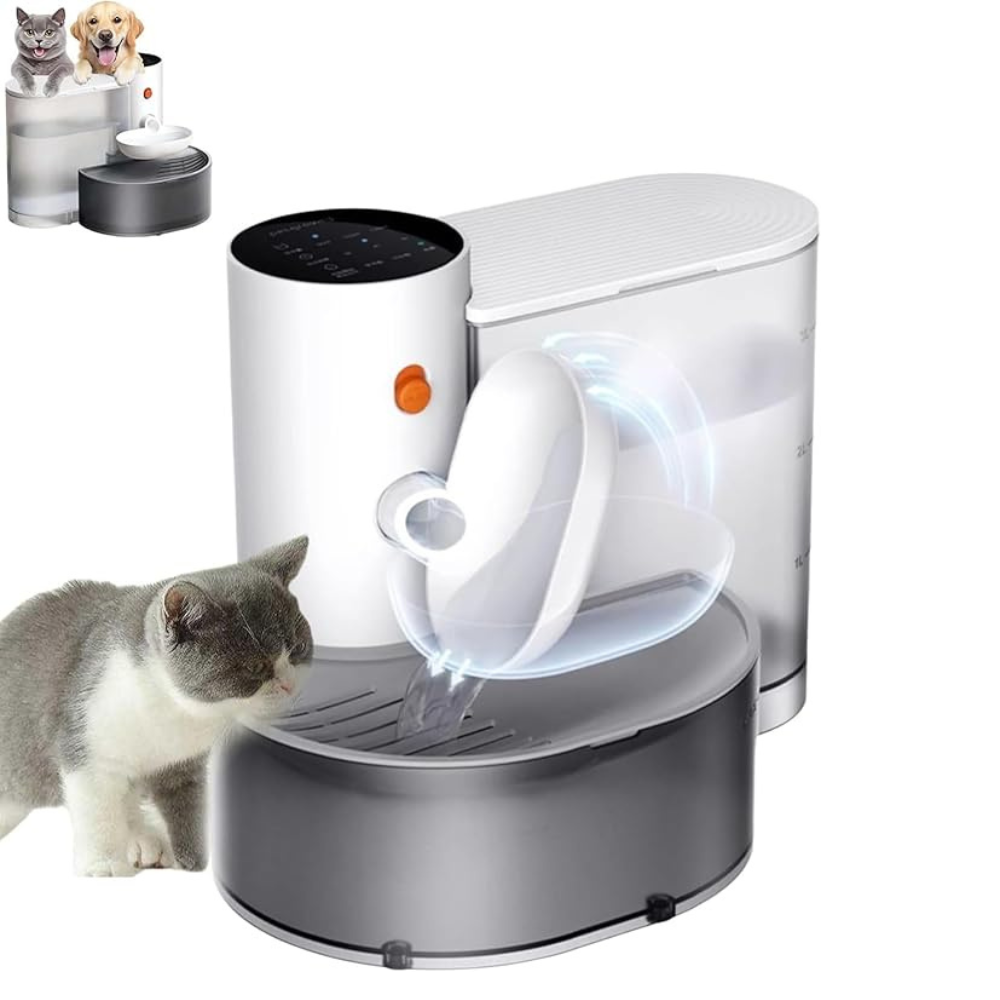 Distributeur d’Eau pour Animaux Rechargeable | Intelligent, Propre et Sans Effort