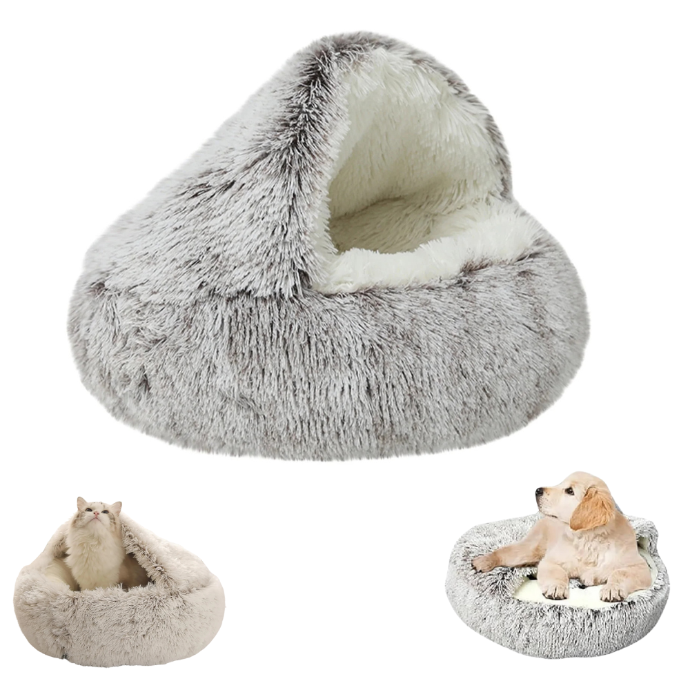 Lit Couvert Fausse Fourrure pour Animaux | Chaud Apaisant Lit