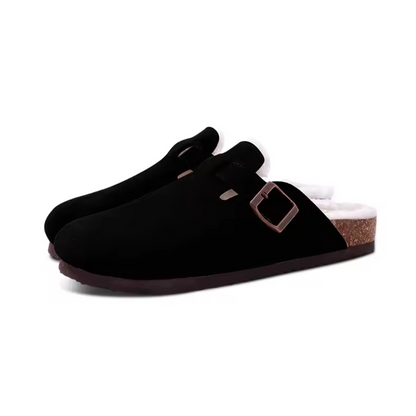 Chaussons Orthopédiques Suédés Réglables Femme | Chauds et Doux