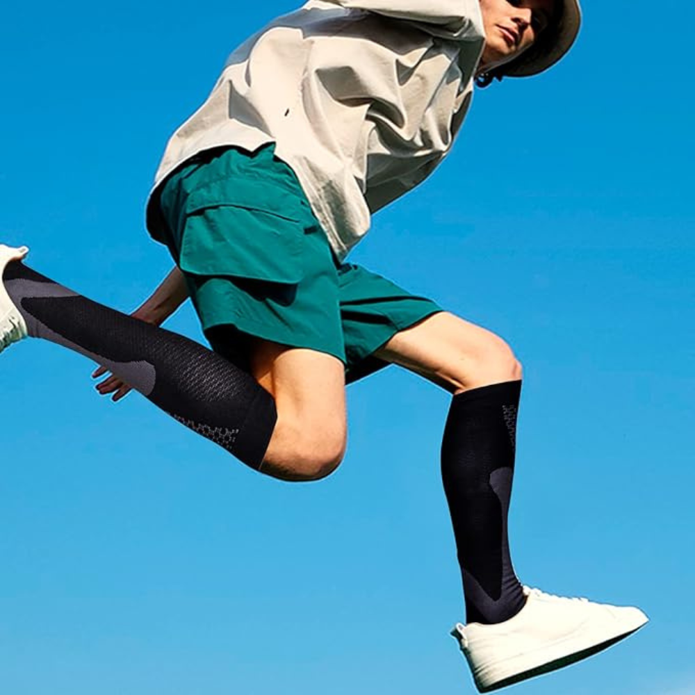Chaussettes de Compression Orthopédiques de Sport | Soulagement Douleur & Gonflement