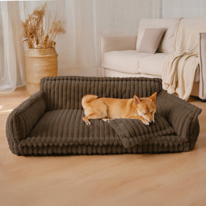 DreamPaws Lit Orthopédique pour Chien | Confort Doux et Lavable