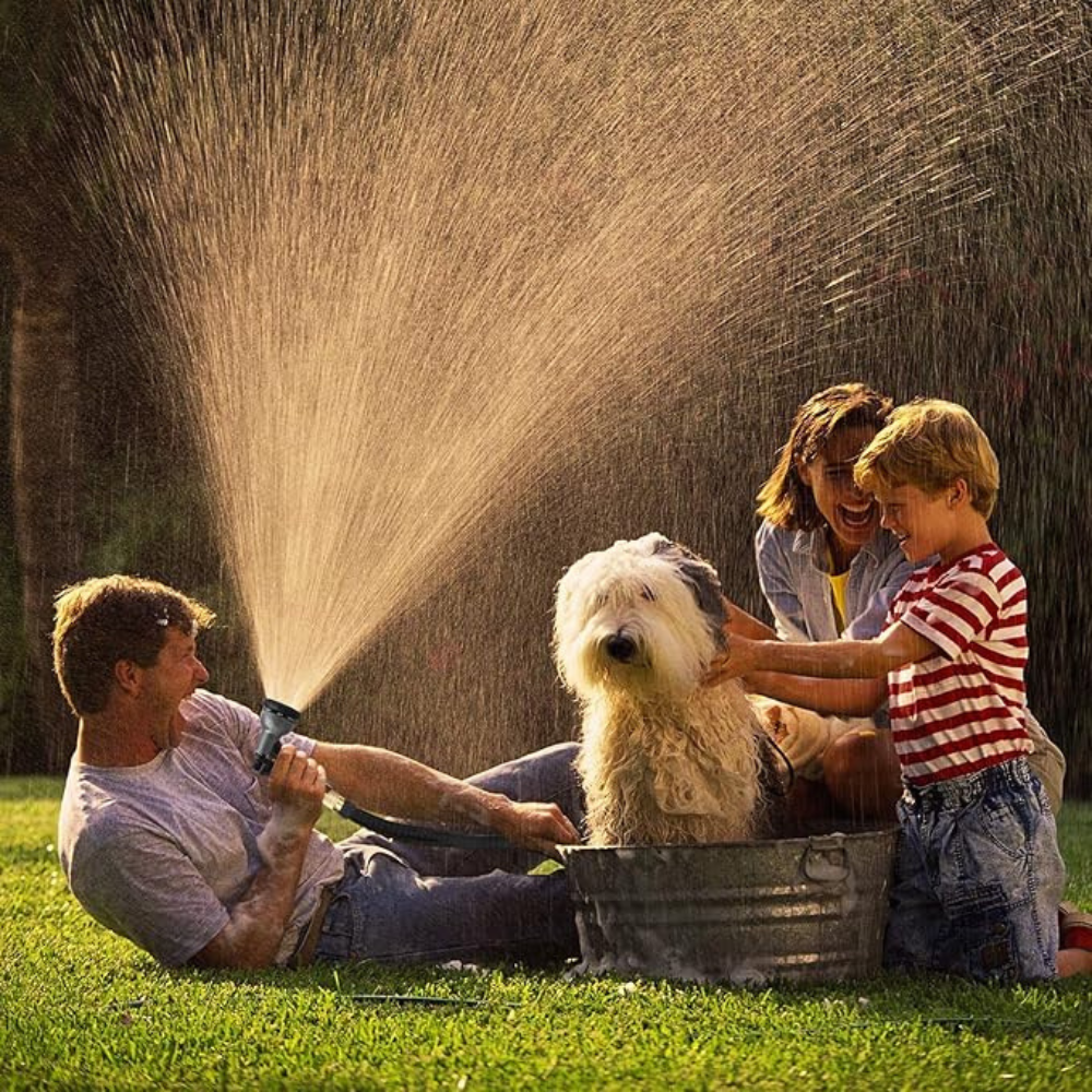 Tuyau d’Arrosage Extensible 30 mètres avec Buse Multifonction | Léger, Anti-Emmêlement