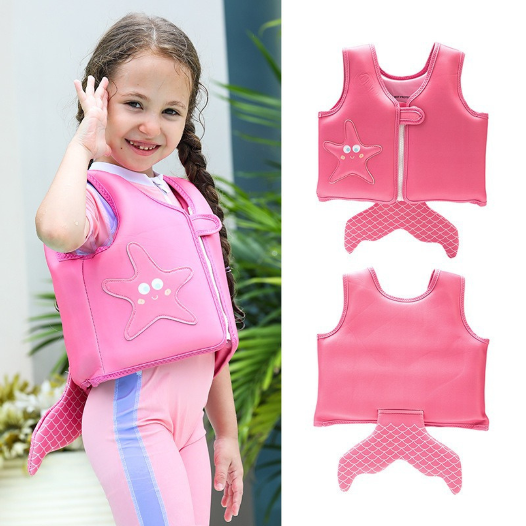 Gilet de Natation Sécurisé pour Enfants | Flottabilité dès 2 Ans